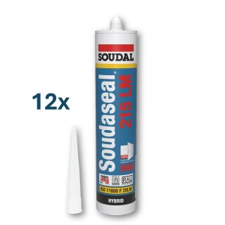 SOUDAL Soudaseal 215LM weiß 290ml 12 Stück