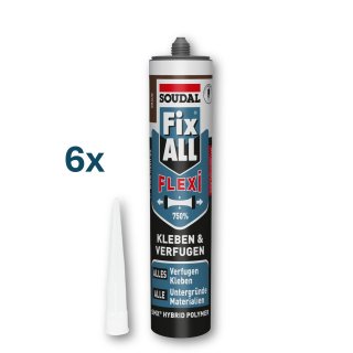 SOUDAL Fix All FLEXI braun / 6 x 470 g