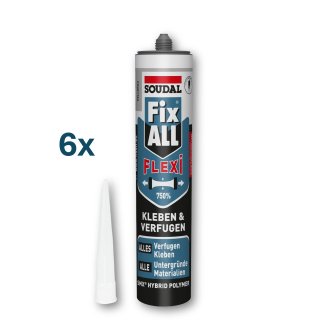 SOUDAL Fix All FLEXI hellgrau / 6 x 470 g