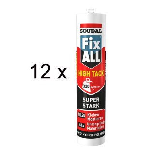 SOUDAL Fix All / High Tack / SCHWARZ / 12 x 420 g