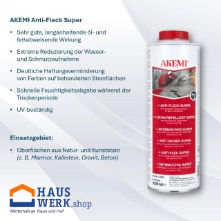 Akemi Anti Fleck Super / 1 Liter Akemi Anti Fleck Super / 1 Liter
