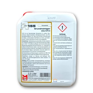 HMK R155 Grundreiniger - säurefrei 2,5 Liter Kanister