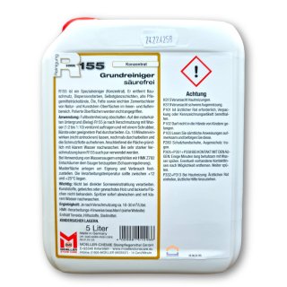 HMK R155 Grundreiniger - säurefrei 5 Liter Kanister