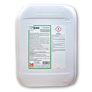HMK S232 Fleckschutz - wassergelöst / 10 Liter Kanister
