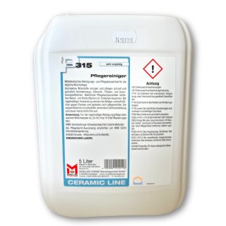 HMK P315  Feinsteinzeug Pflegereiniger 5 Liter Kanister