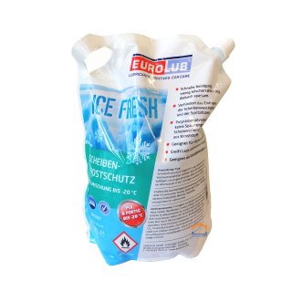 EUROLUB Scheibenfrostschutz Fertigmischung -20°C / 3 Liter Beutel