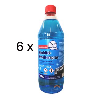 Robbyrob Klarblick Enteiserspray / Nachfüllflasche  6  x 1 Liter