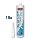 SOUDAL Silirub+ S7000 grau 15 x 300ml