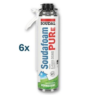 SOUDAL Soudafoam PURe 6 x 500 ml Dose