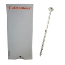 JD Plus Konstruktionsschrauben Tellerkopf verzinkt 8 mm x 80 mm 250 Stück