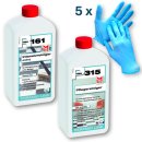 HMK R161 Feinsteinzeug Grundreiniger 1 Liter + 1 Liter...
