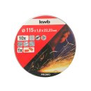 kwb Dünntrennscheiben-Set 115 x 1,0 mm 10 Stk