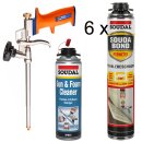 SOUDAL Perimeterkleber 6 x 750 ml + PU Reiniger +...