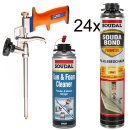 SOUDAL Perimeterkleber 24 x 750 ml + PU Reiniger +...
