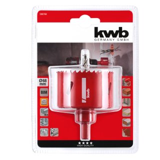 kwb BI-Metall Lochsäge mit Schaft + Bohrer