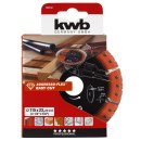 kwb Aggresso-Flex Easy-Cut Universal-Diamant Trennscheibe 125 x 22,23 mm
