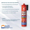 Griffon Poly Max High Tack Express Schwarz 435 g