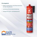 Griffon Poly Max High Tack Express Schwarz 435 g