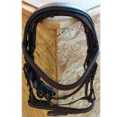 Kavalkade Trense aus Leder braun Warmblut