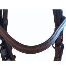 Kavalkade Trense aus Leder braun Warmblut